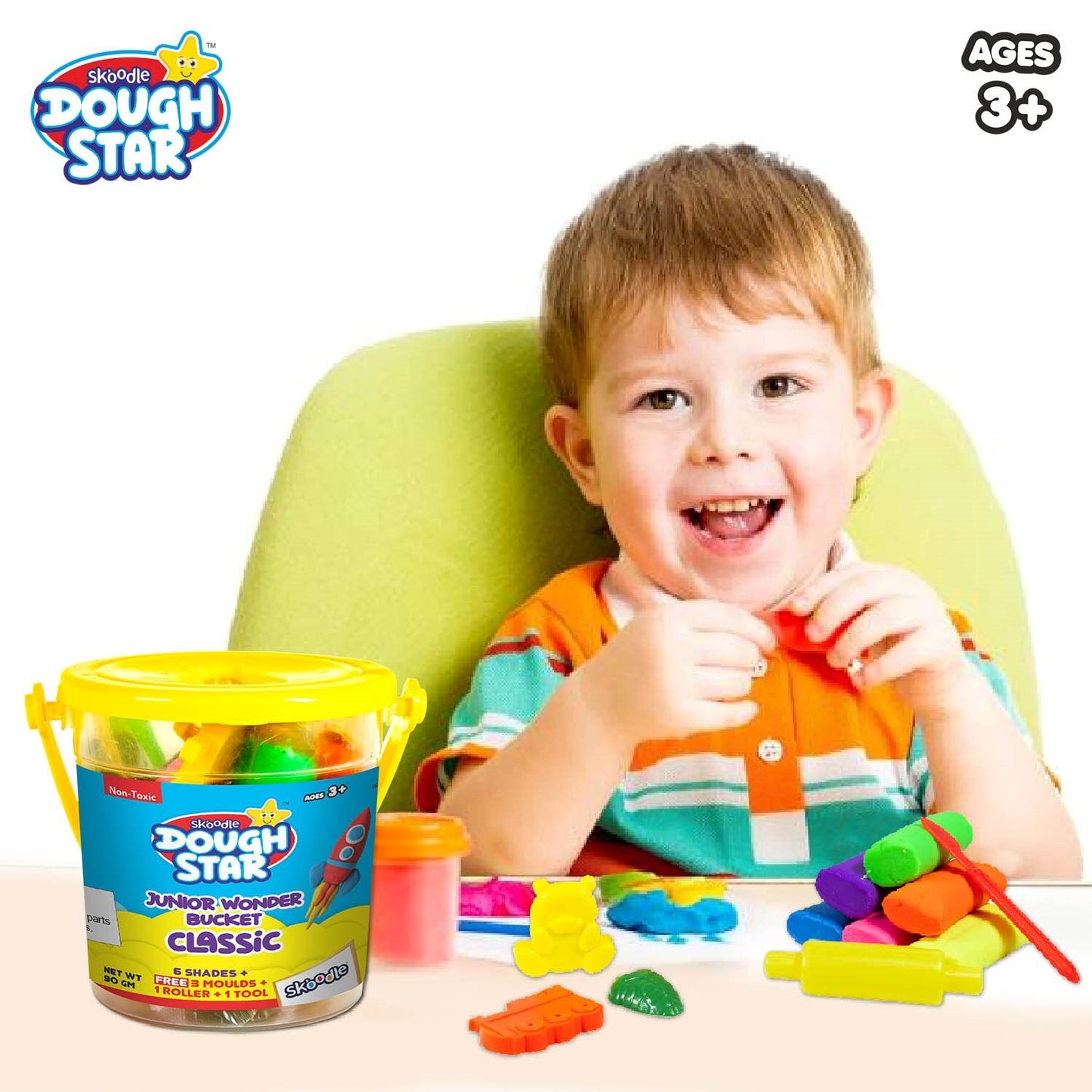Skoodle Dough Star Junior Wonder Bucket Classic