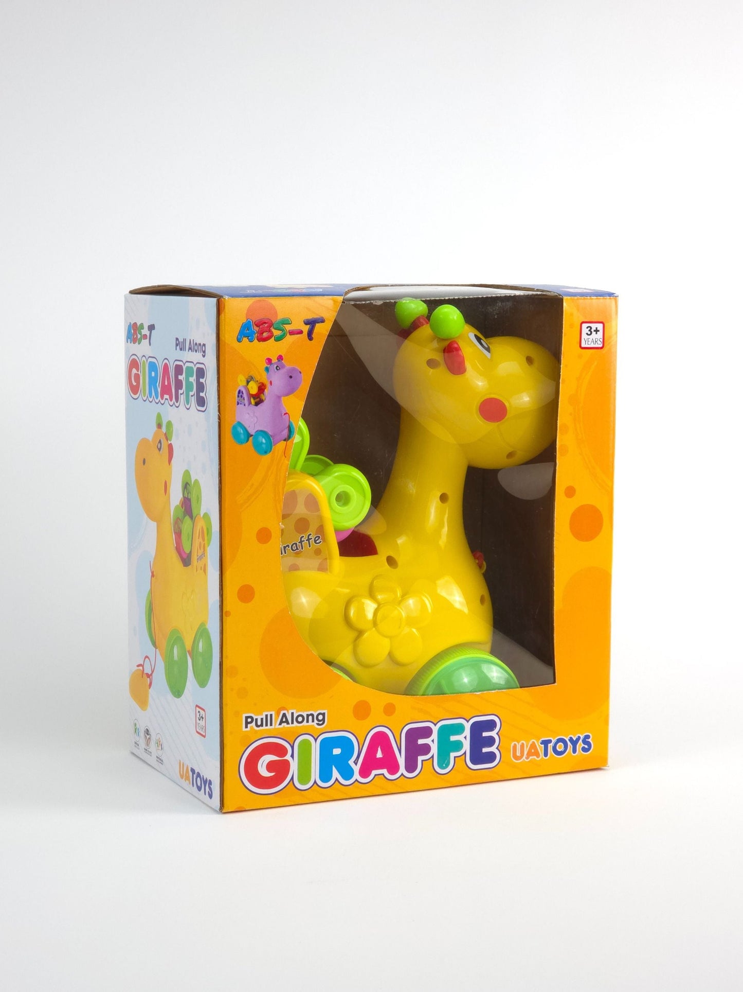 Giraffe Pull Along Toy - Walking Aid & Ferris Wheel Fun | UATOYS