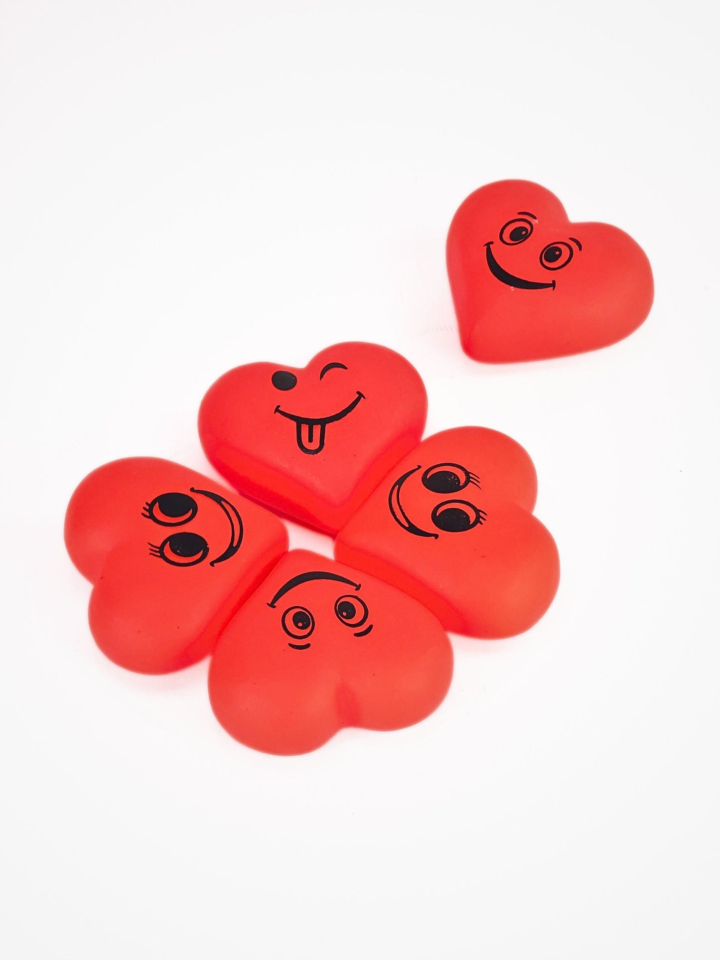 Little Hearts – Emoji Squeeze Toys (Pack of 5)