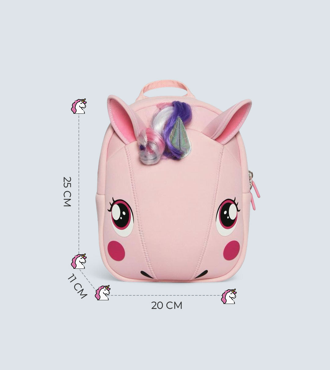 Unicorn Backpack - Pink