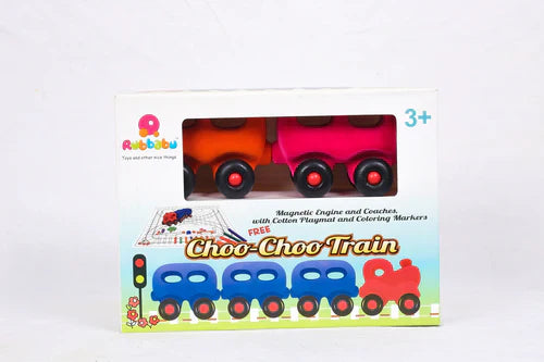 Magnetic Wholedout Choo Choo Train & Coaches