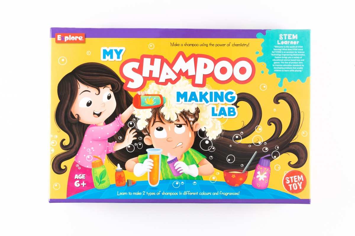 Eksploe My Shampoo Making Lab, 8Y+, Multicolour