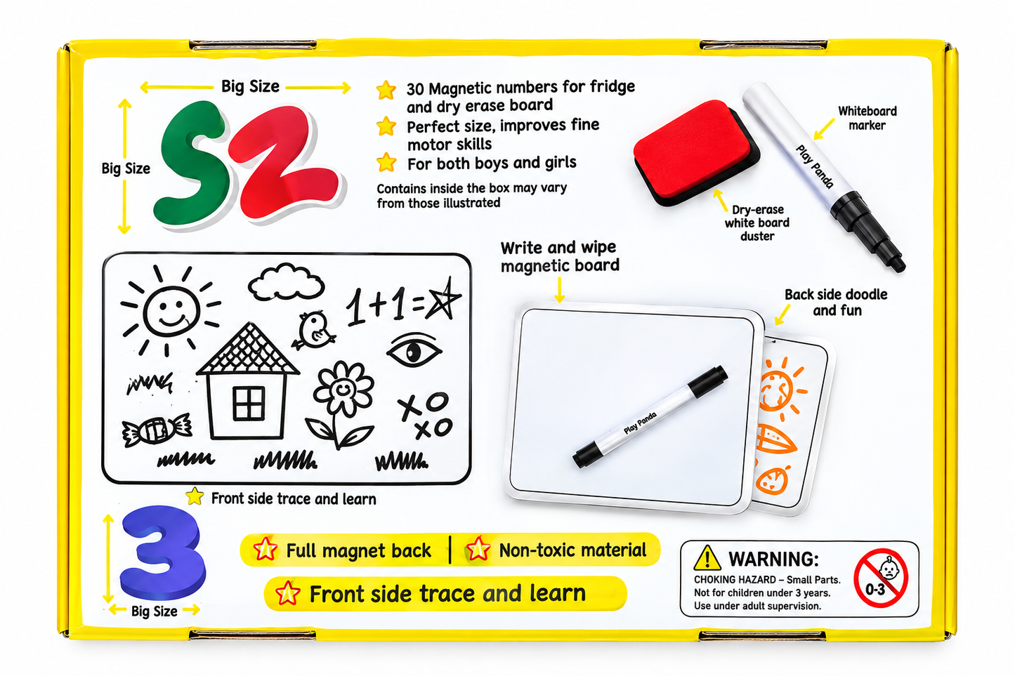 Magnetic Learn to Write