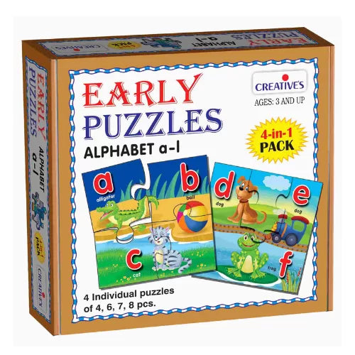 Early Puzzles Alphabet L Preschool Learning Puzzle Set
