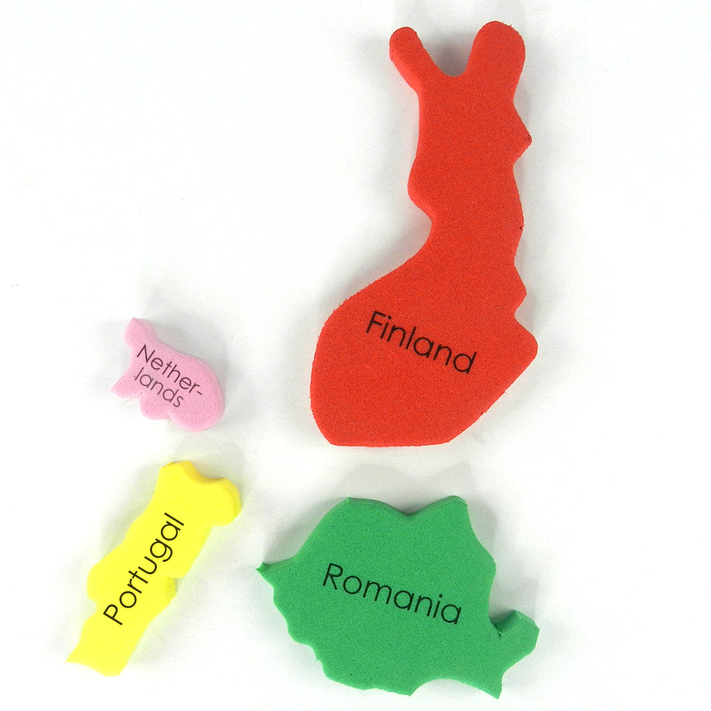Mapology Combo - India, World and Europe