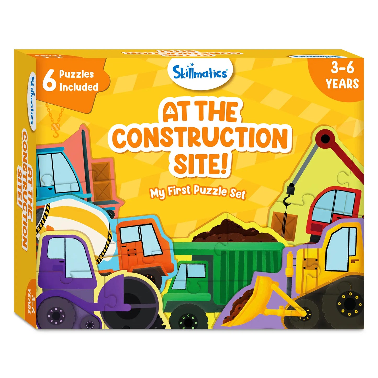 My First Puzzle Set: At The Construction Site (ages 3-6)
