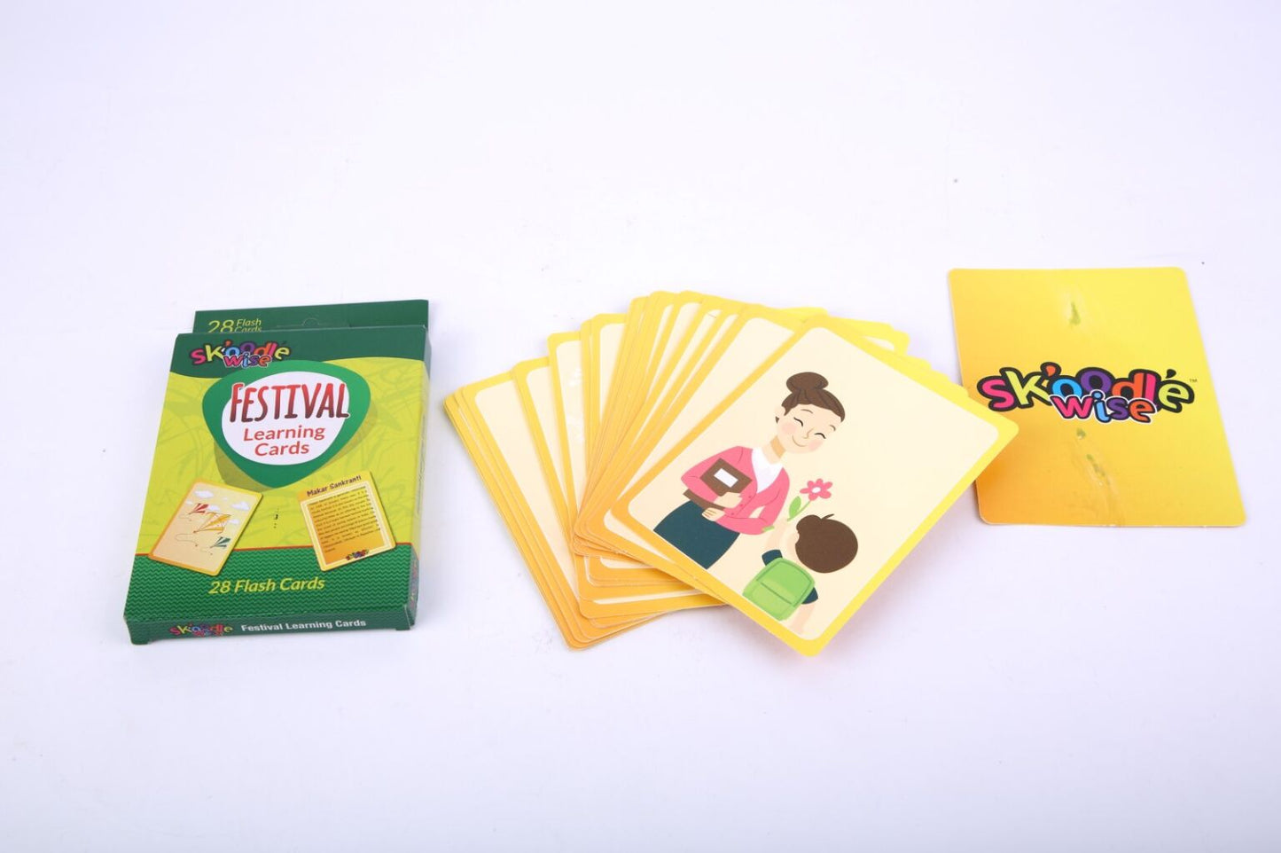 Skoodle General Knowledge2 Flash Cards Set - Pack Of 4