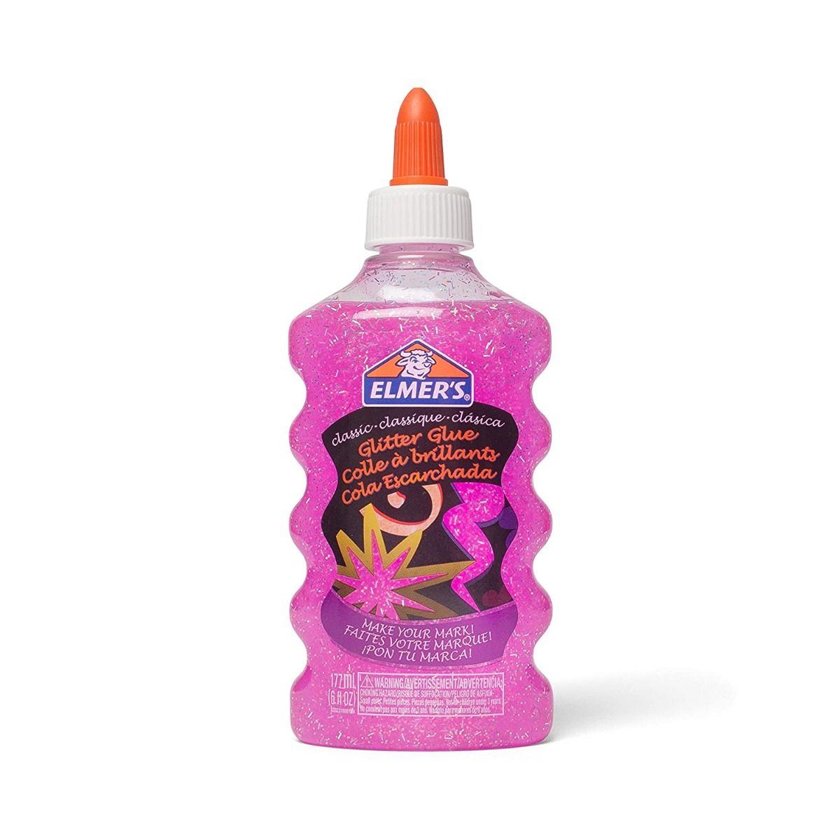 Elmer'S Glitter Glue - Pink (6 Fl Oz)
