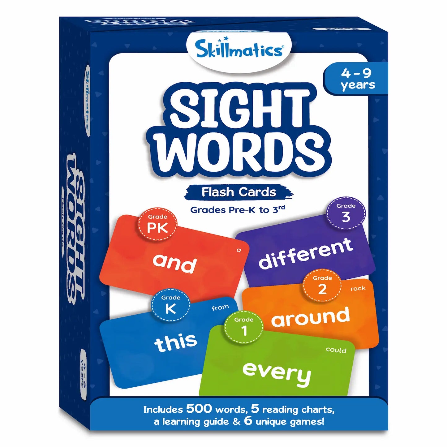 Flash Cards: Sight Words (ages 4-9)