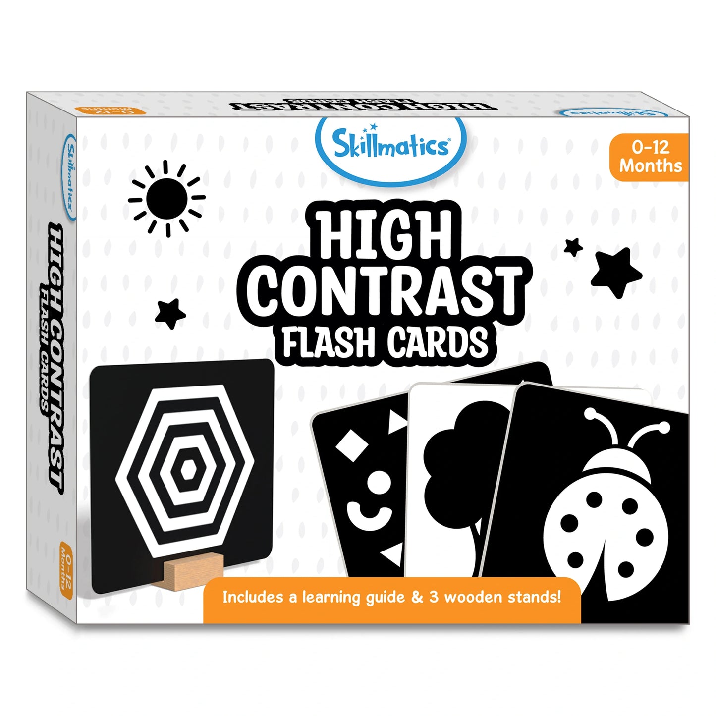 High Contrast Flash Cards for Infants (0-12 months)