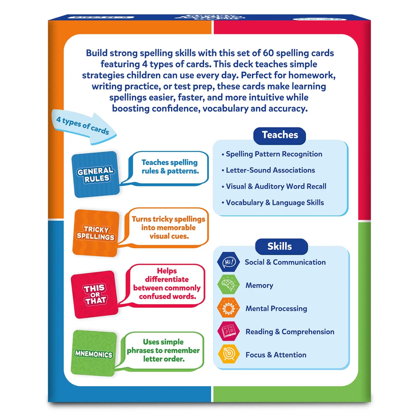 The 60 Smartest Spelling Tricks | Strategies for Writing Practice & Test Prep (ages 6-12)