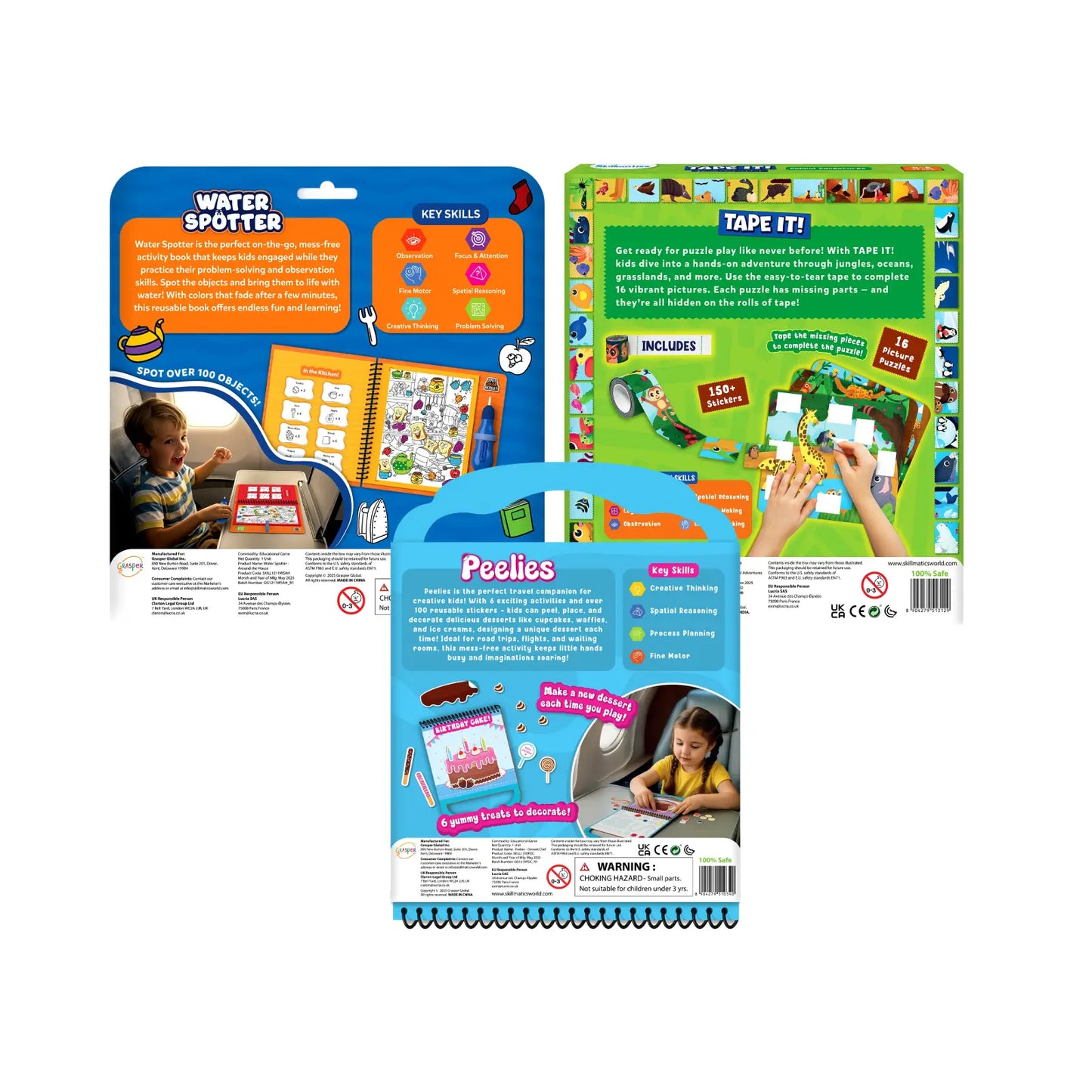 The Travel Trio (ages 3-8)