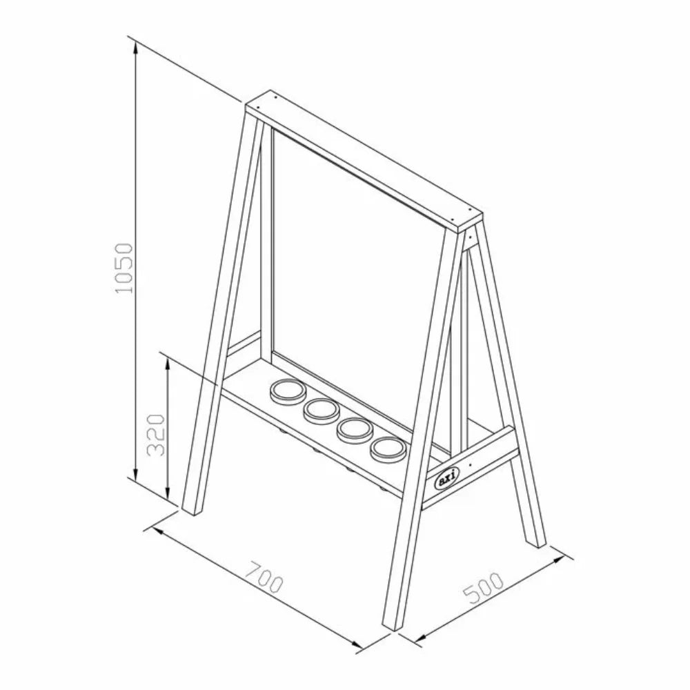Backyard Discovery Wooden Easel