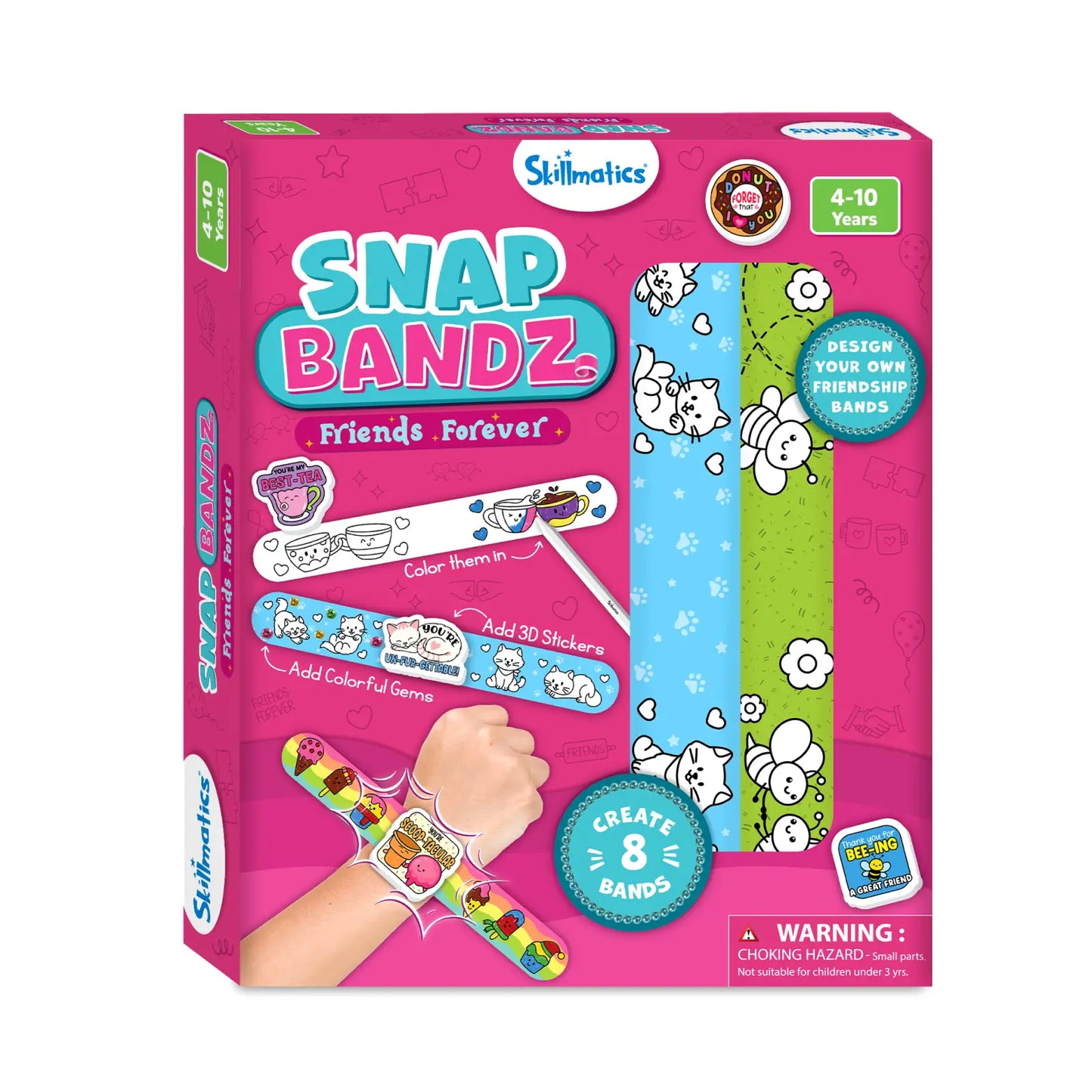 Snap Bandz: Friends Forever | DIY Art & Craft Activity (ages 4-10)