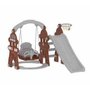 Castle-Slide-With-Swing