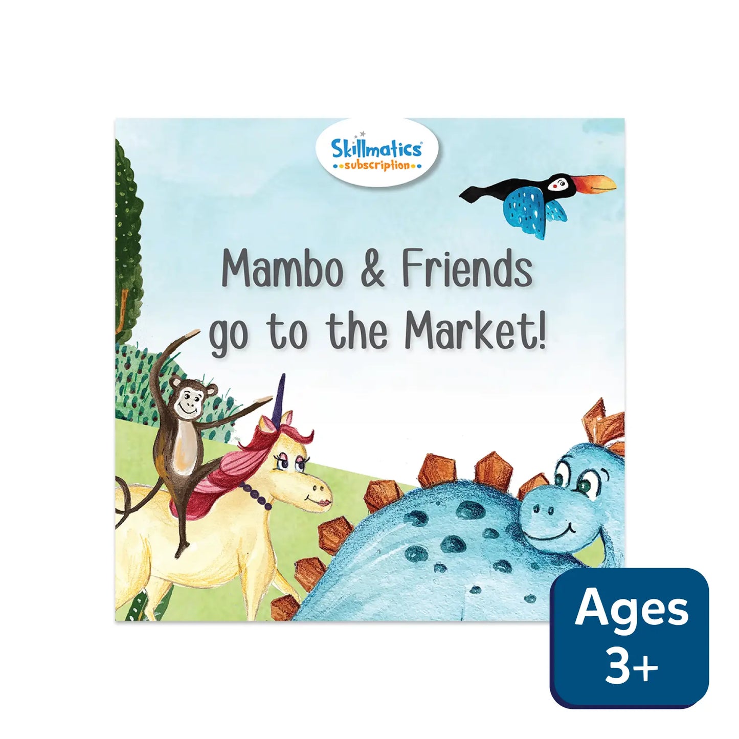 ?? Mambo & Friends Go to the Market | Fun Learning Storybooks (ages 3+) - Free Gift