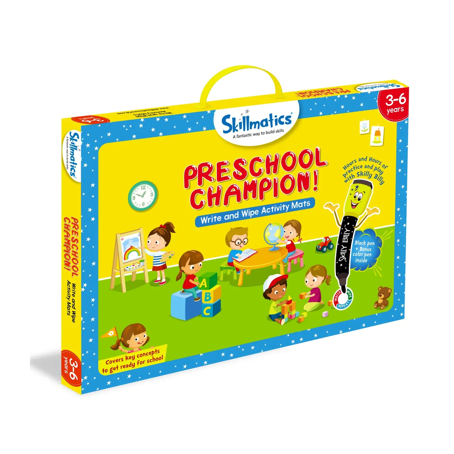 Preschool Champion | Reusable Activity Mats (ages 3-6)