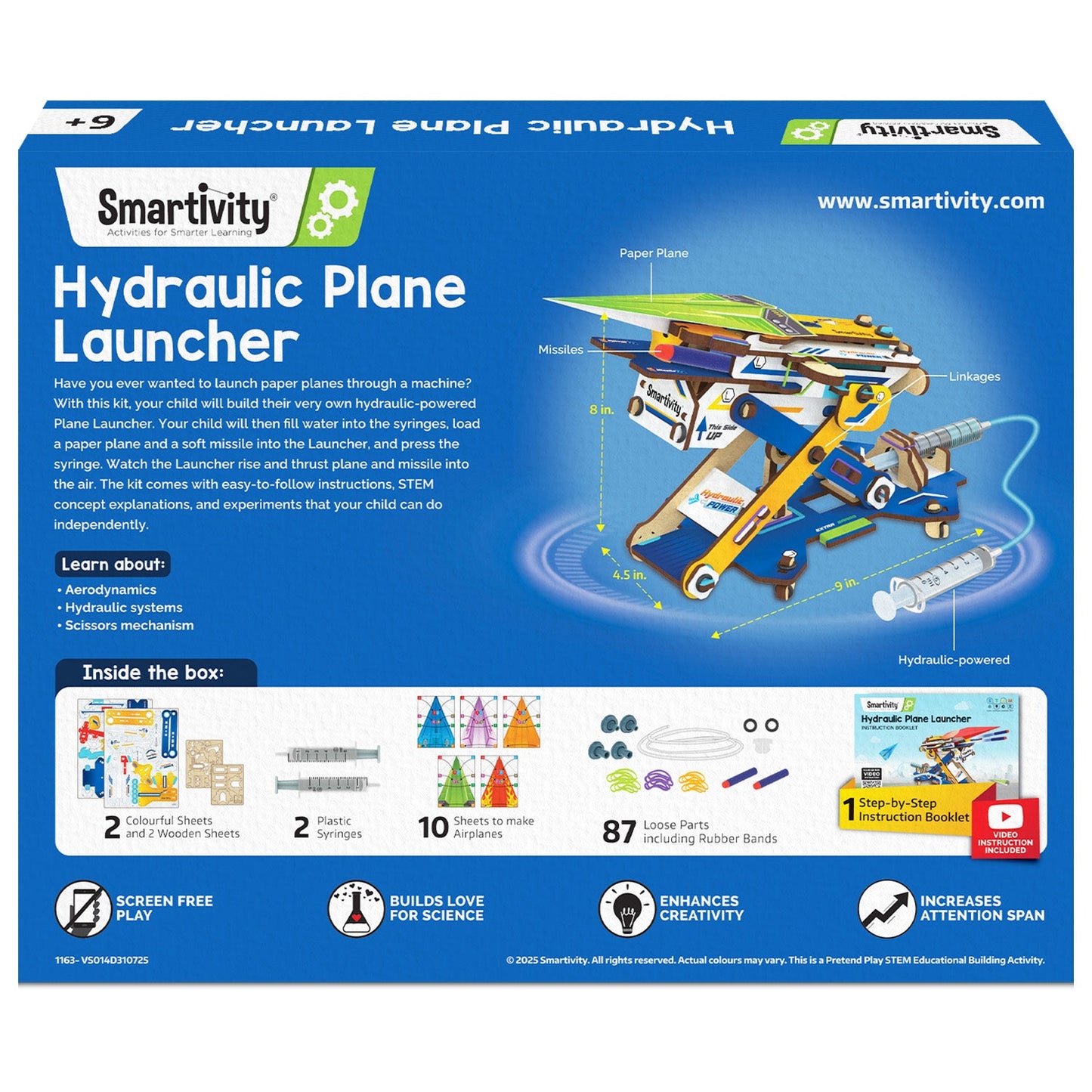 2in1 Hydraulic Planes & Darts Launcher