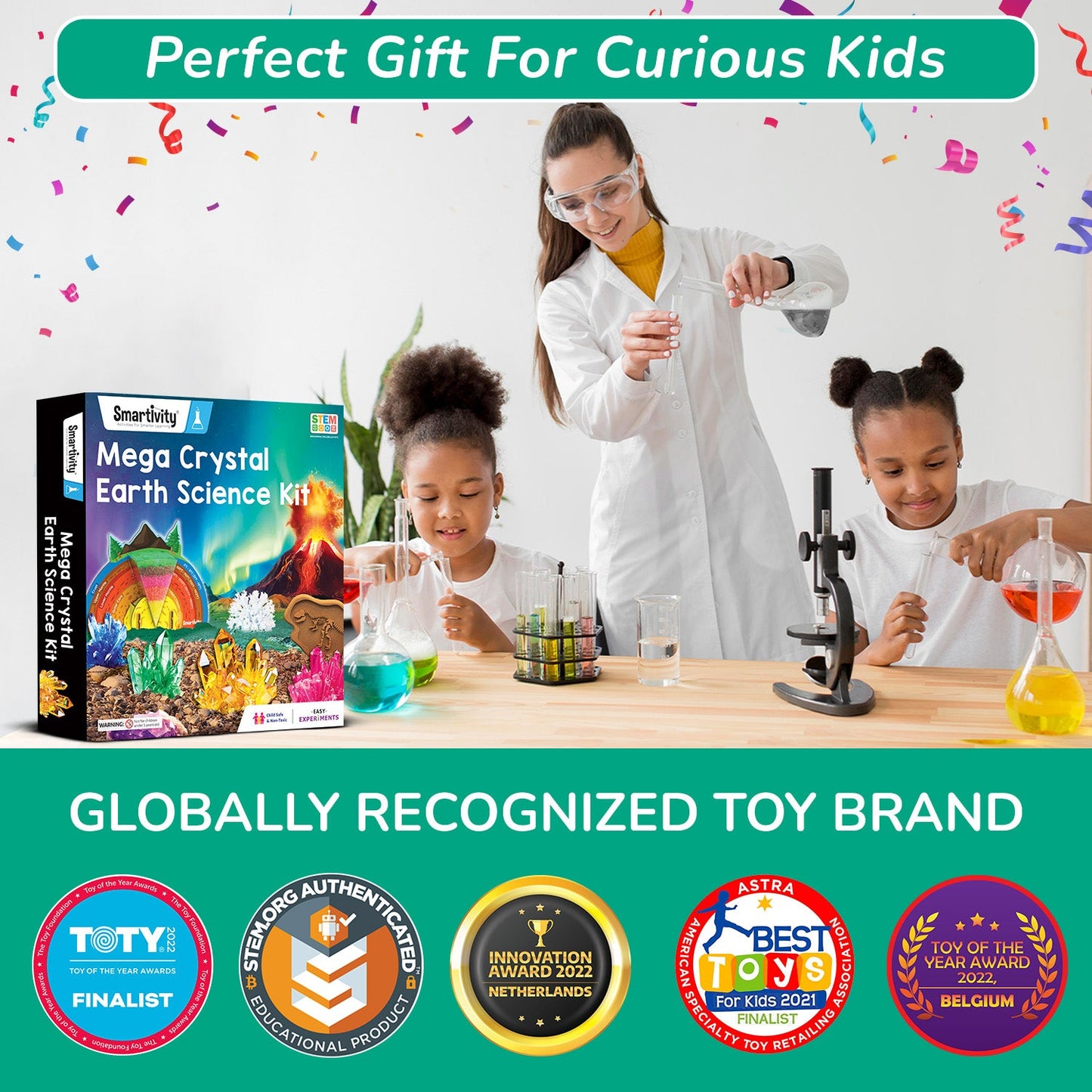 Mega Crystal Earth Science Kit