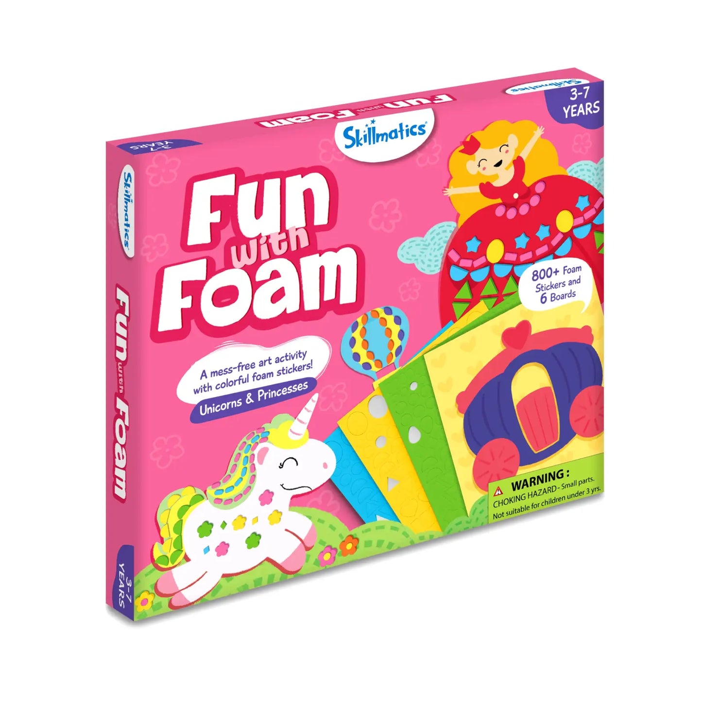 Fun with Foam: Unicorn & Princesses | 3D Sticker Activity (ages 3-7)