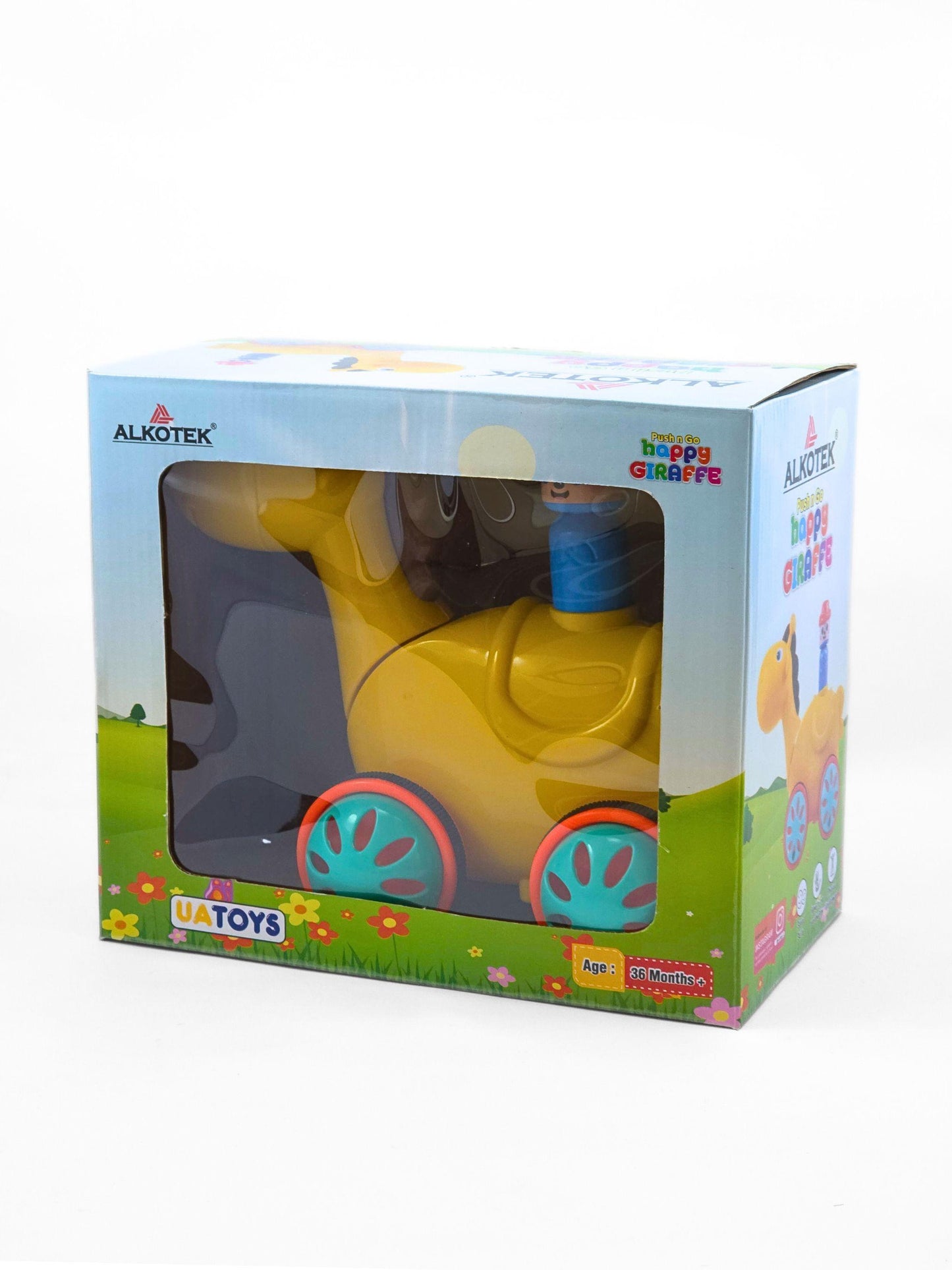 Happy Giraffe Push Toy - Safe & Educational | UATOYS
