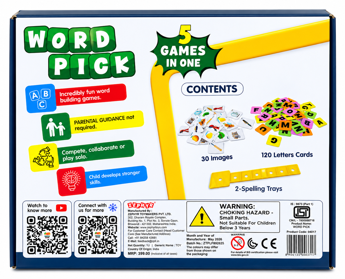 Word Pick – 5 Games in 1