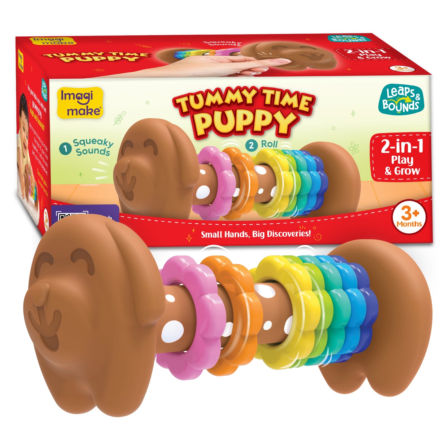 Leaps & Bounds - Tummy Time Puppy