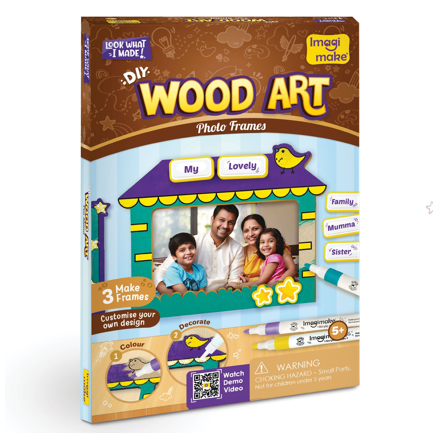 DIY Wood Art - Photo Frame
