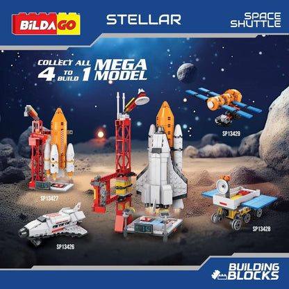Bildago Stellar - Space Shuttle (SP13426) - 3-in-1 Model (142 PCS)