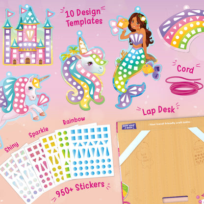 Mirror Mosaic - Princess & Unicorn
