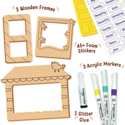 DIY Wood Art - Photo Frame