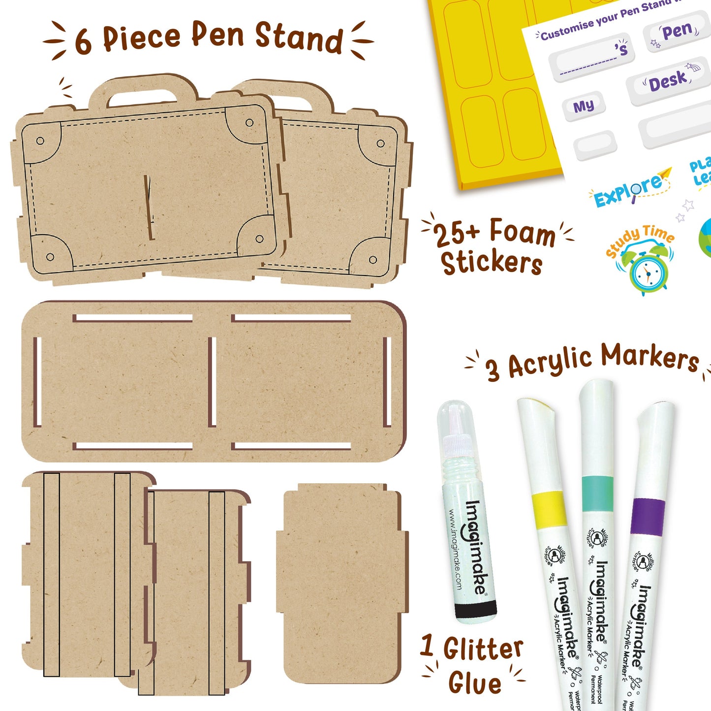 DIY Wood Art - Pen Stand