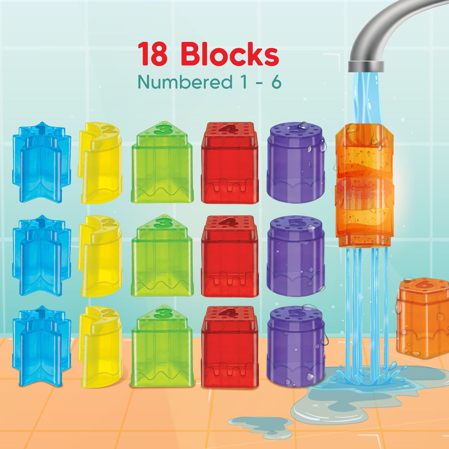 Leaps & Bounds - Bath Blocks
