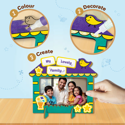 DIY Wood Art - Photo Frame