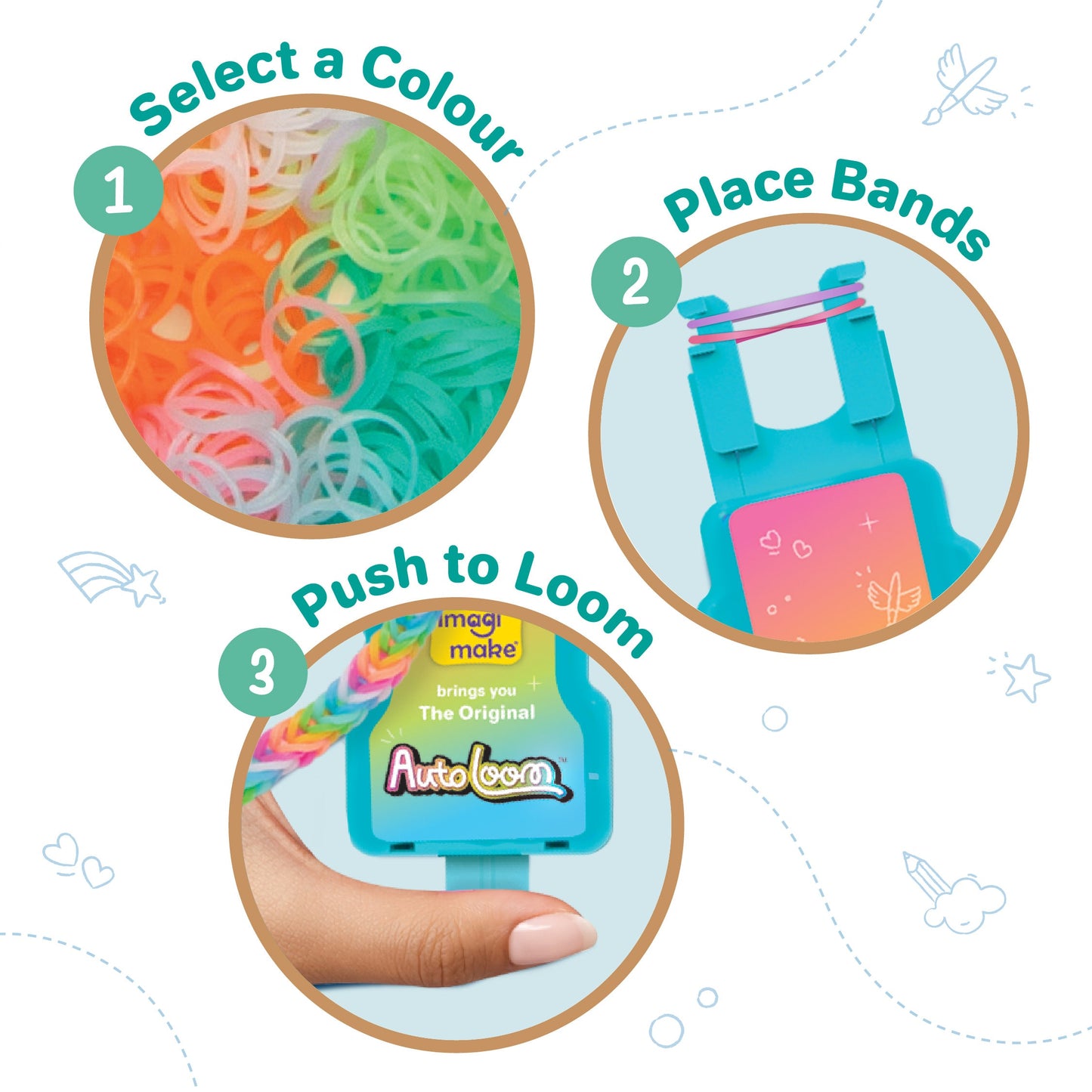 Rainbow Loom - Bands, Charms & Beads
