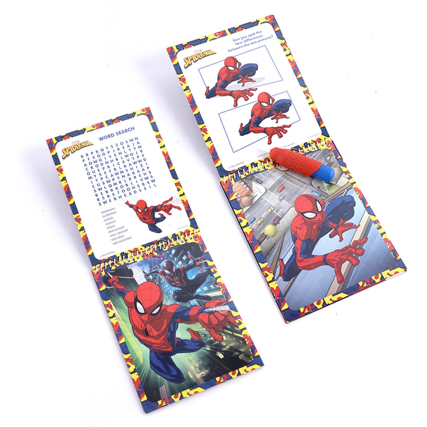 Marvel Spider-Man Water Magic Coloring Book