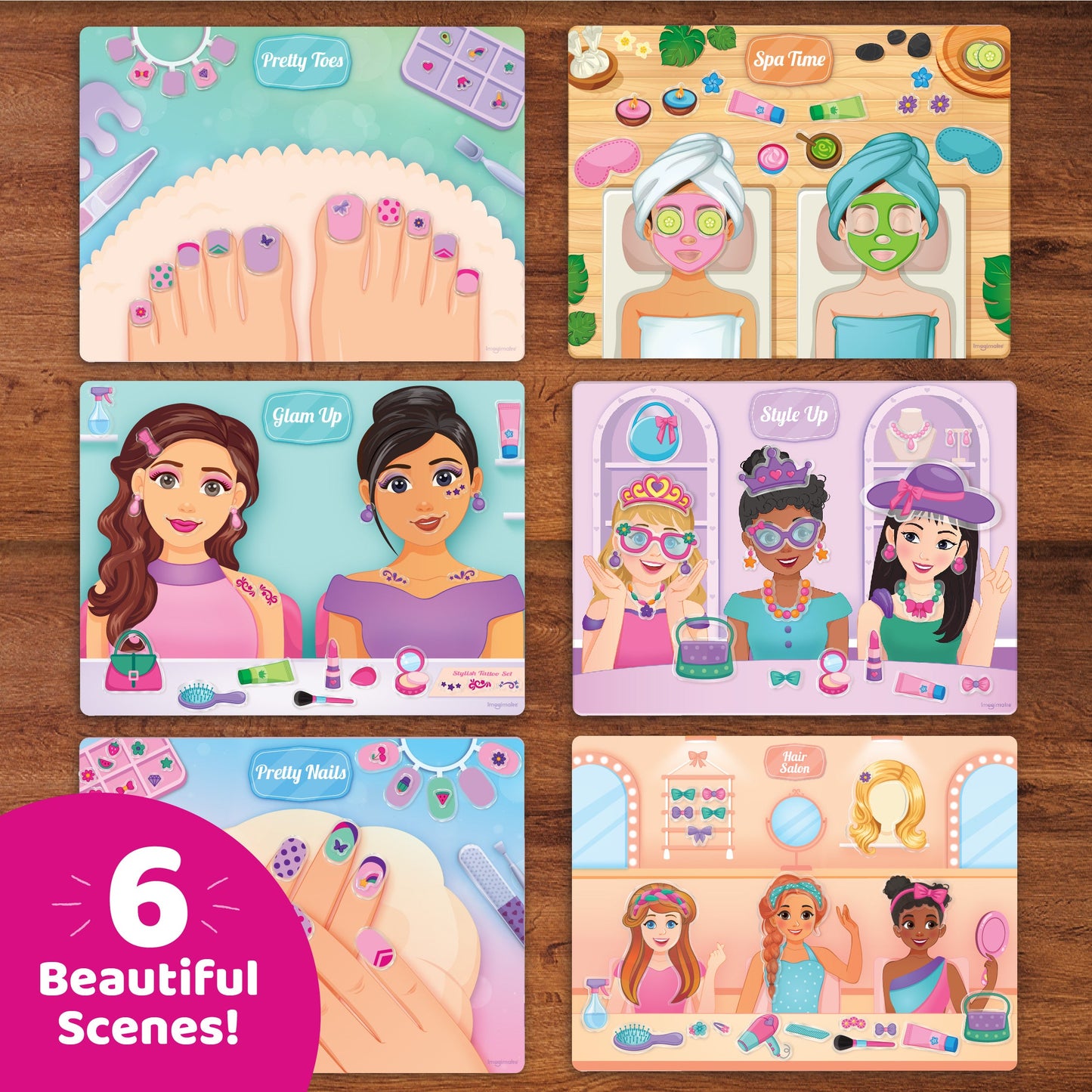 Sticker Fun - Hair & Make up