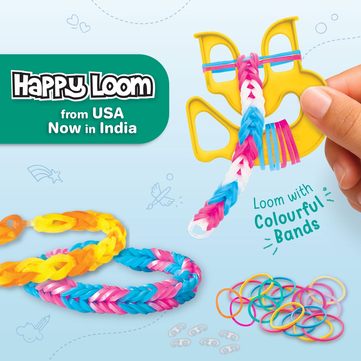 Rainbow Loom - Happy Loom Kit