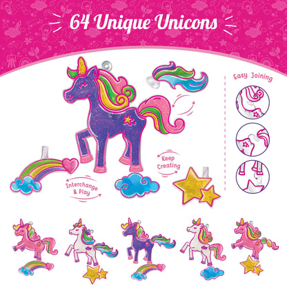 Window Art Princess & Unicorn