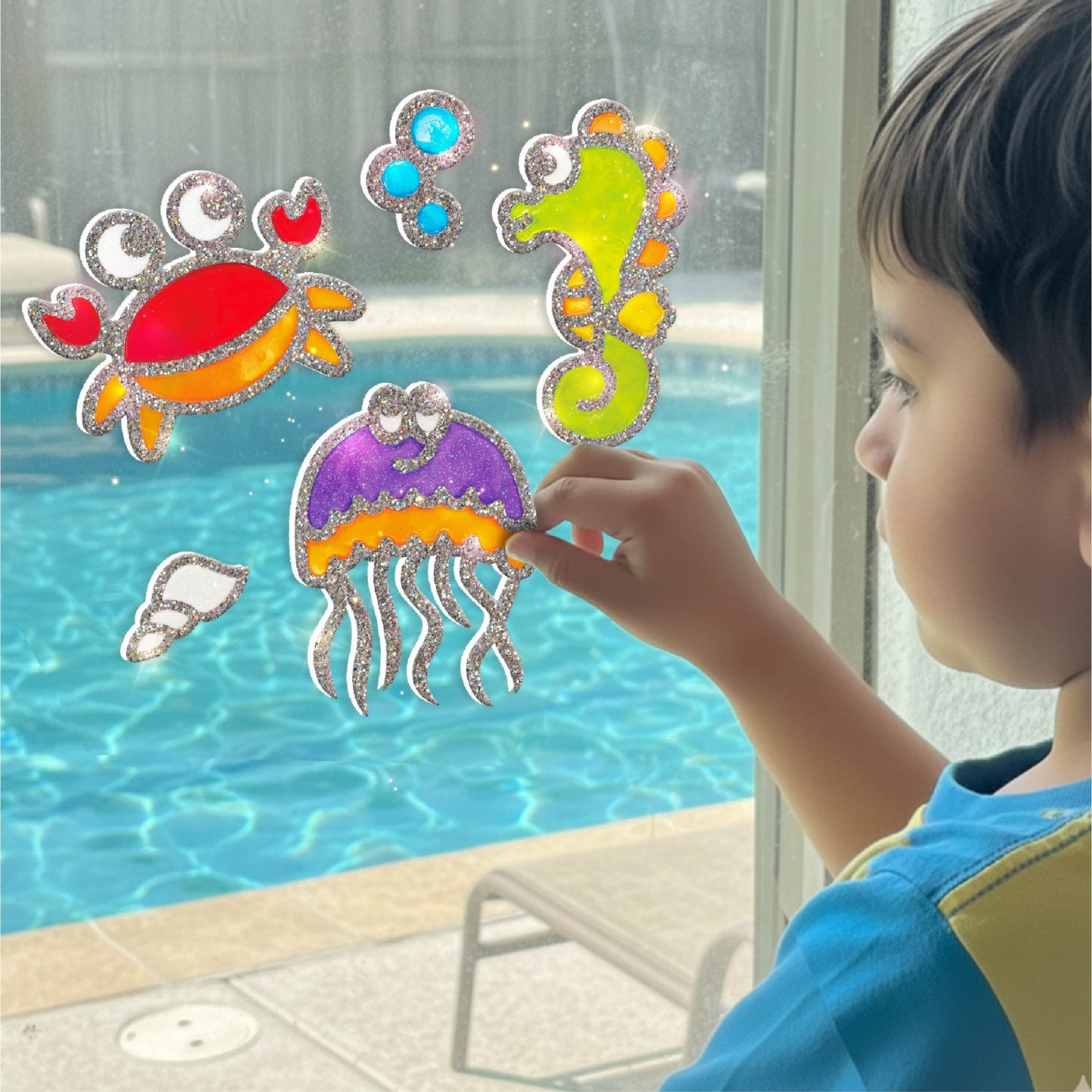 Jelly Stickers - Ocean