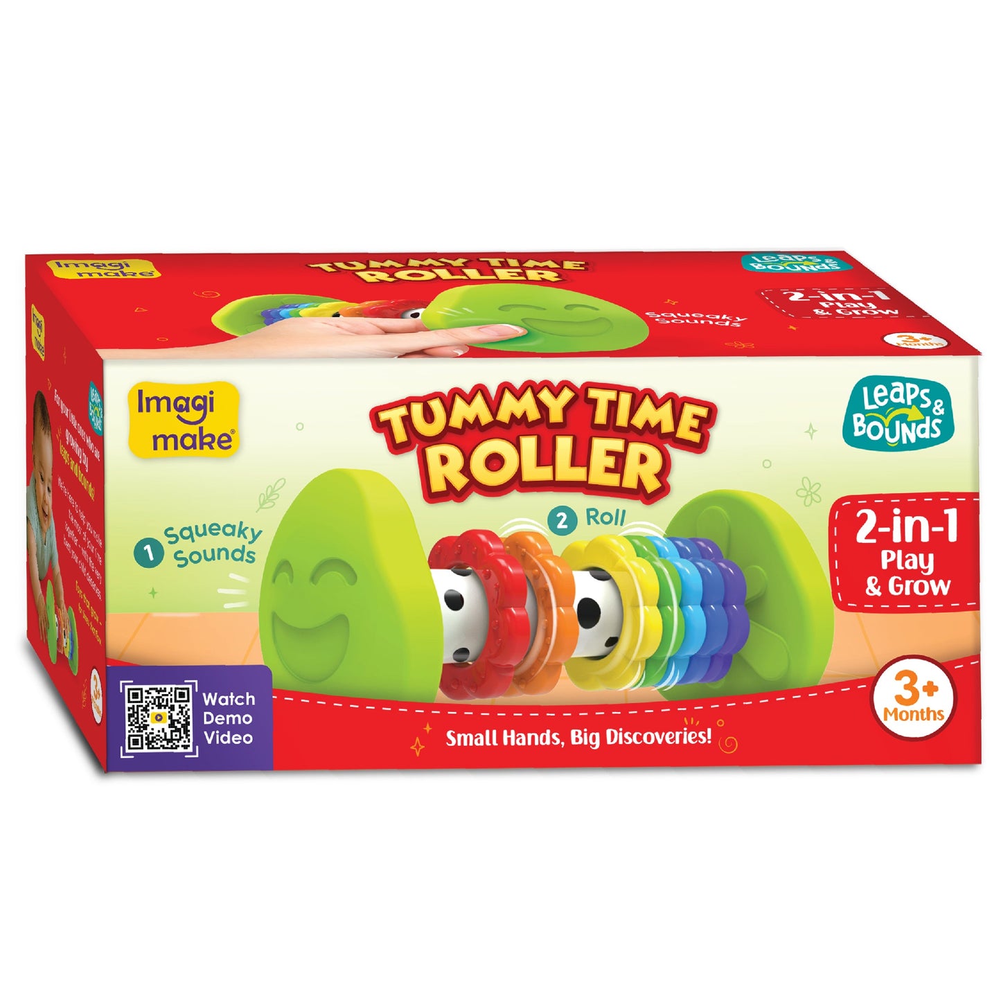 Leaps & Bounds - Tummy Time Roller