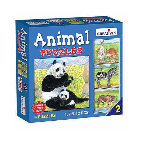 Animal Puzzles Level 2 Learning Toy Age 4+