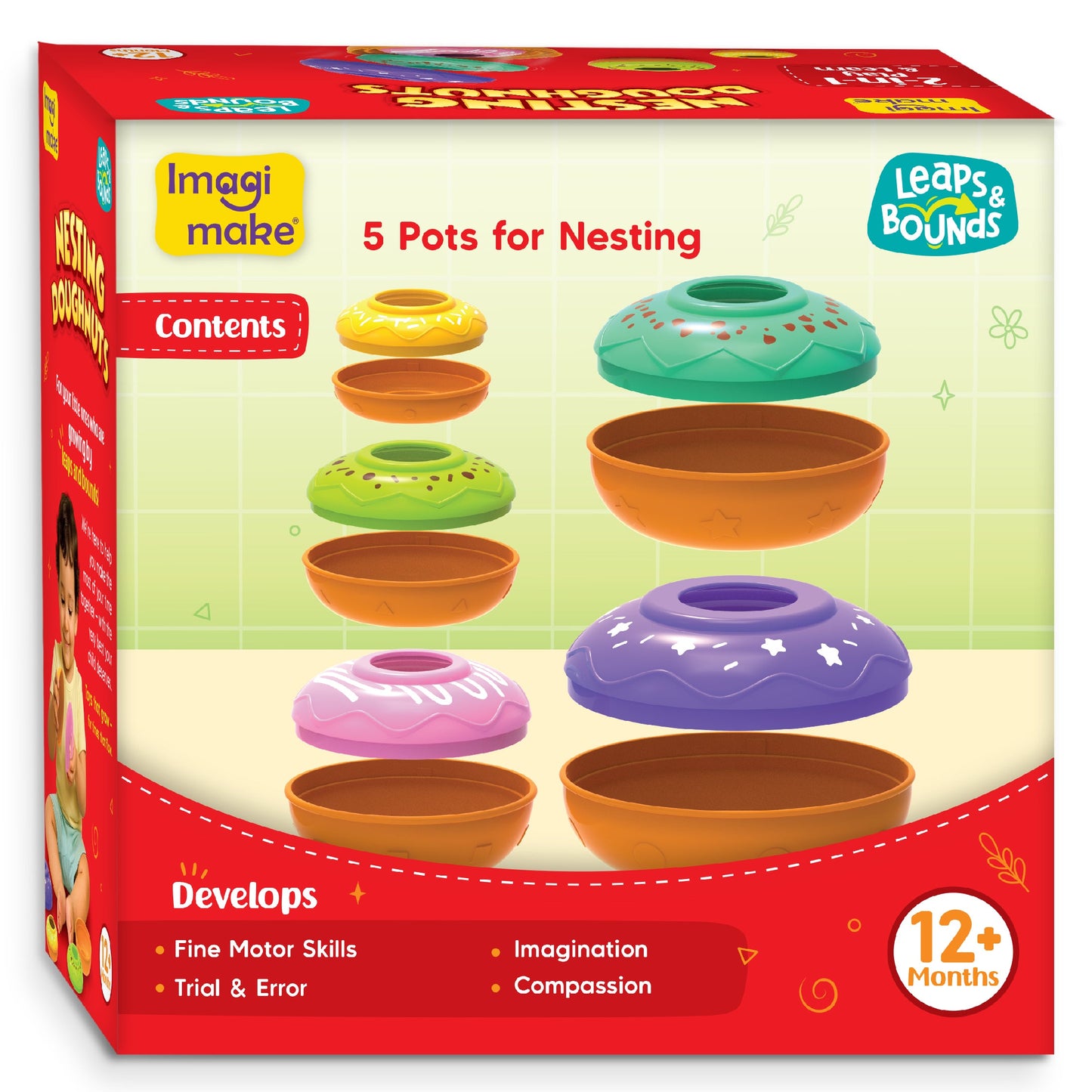 Leaps & Bounds - Nesting Doughnuts