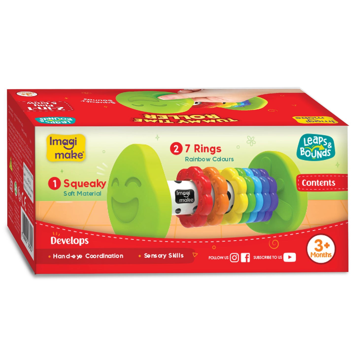 Leaps & Bounds - Tummy Time Roller