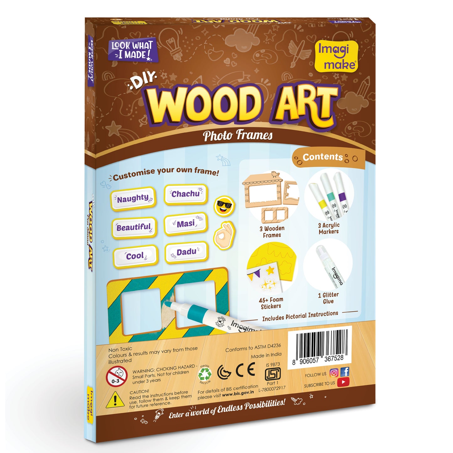 DIY Wood Art - Photo Frame