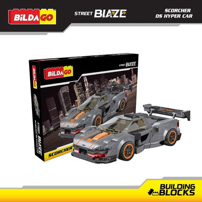Bildago Street Blaze - Scorcher DS Hyper Car (SP13434) (263 PCS)