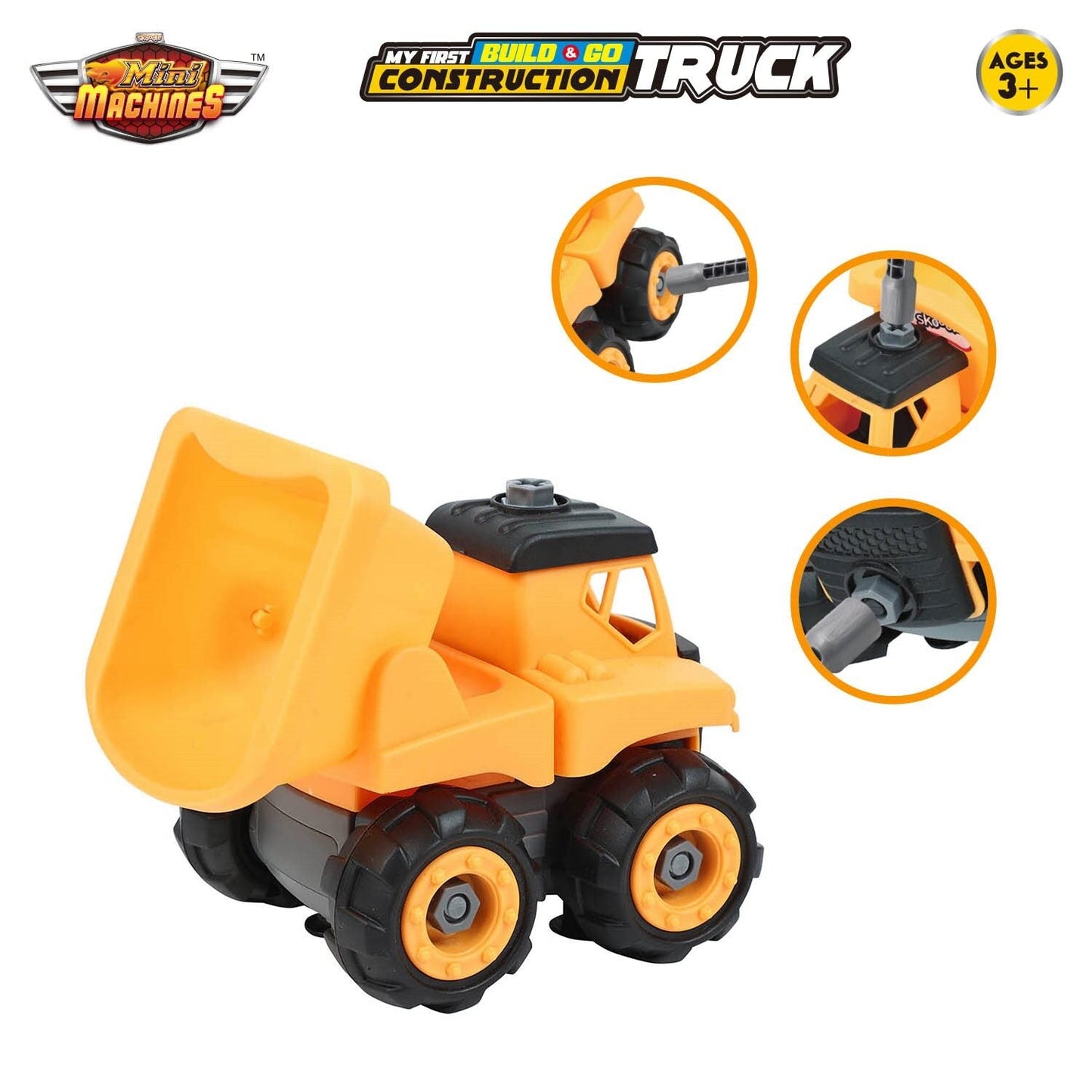Skoodle Build & Go Dump Truck