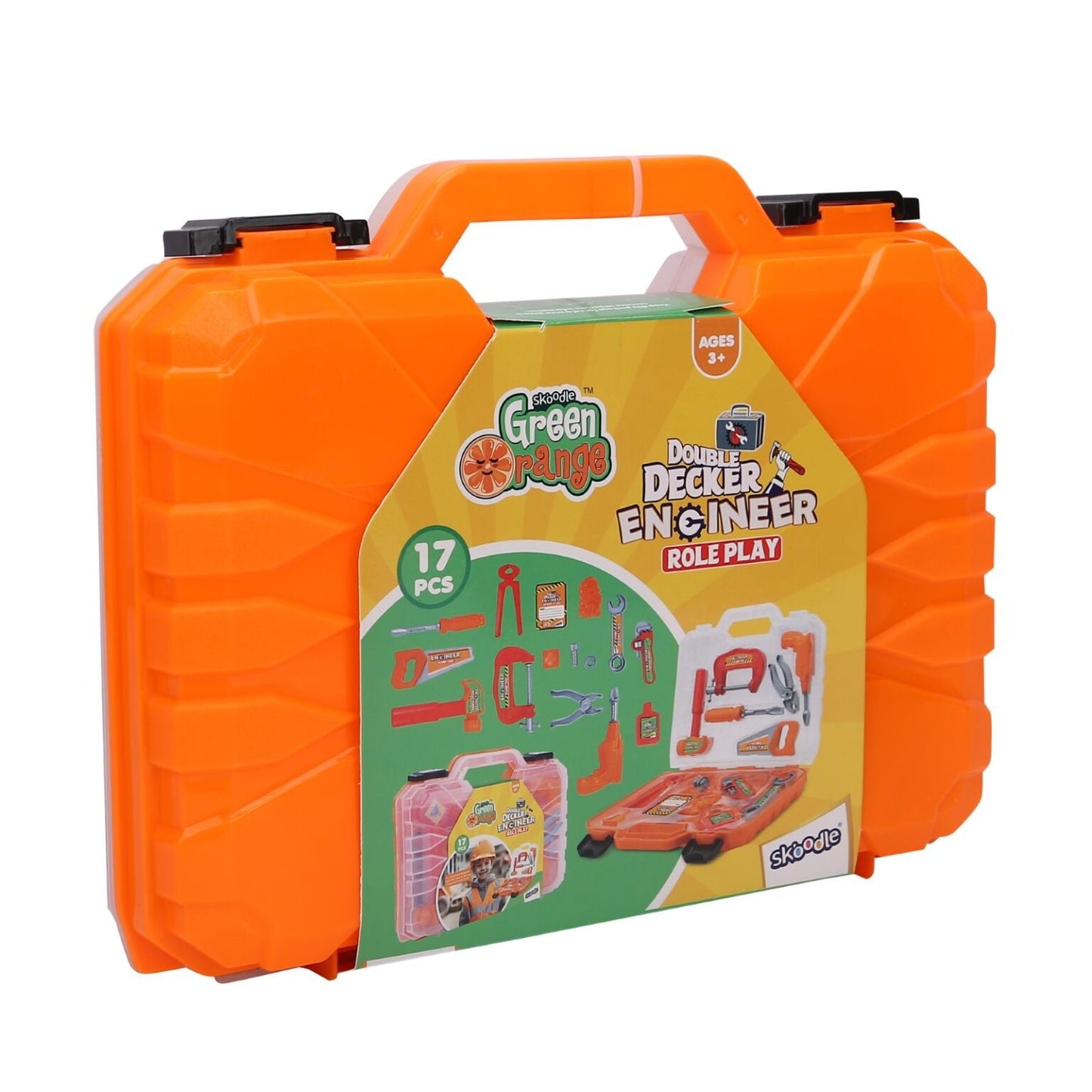 Skoodle Double Decker Engineer Suitcase Role Play
