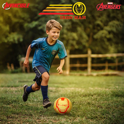 Marvel Iron Man Soccer Ball - Size 3