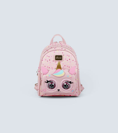 Winking Elf Backpack - Unicorn | Interactive Winking Eyes, Talking Mode & Music Playback | TYKLE